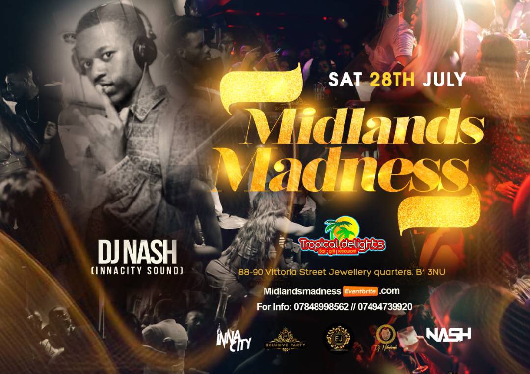 lucyymac_'s tweet photo. #midlandsmadness
catch @innacitynash @Dj_Obz @Seun__ @Eaasy_E @Nikofr3sh live & direct on the night ๐ผ also catch #Innacity official Mc on the night!!!
Positive vibes only โจโจ๐ https://t.co/h8tTeQAPmk
