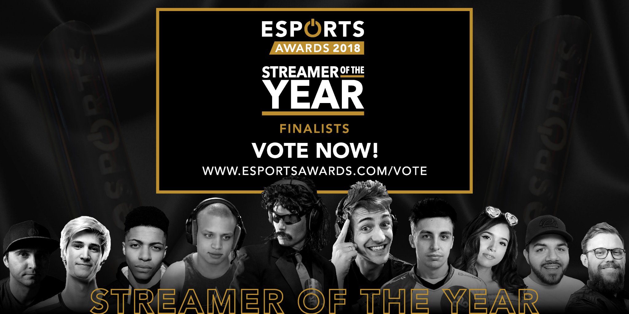 Esports Awards on Twitter "Vote for the Streamer of the Year, will it