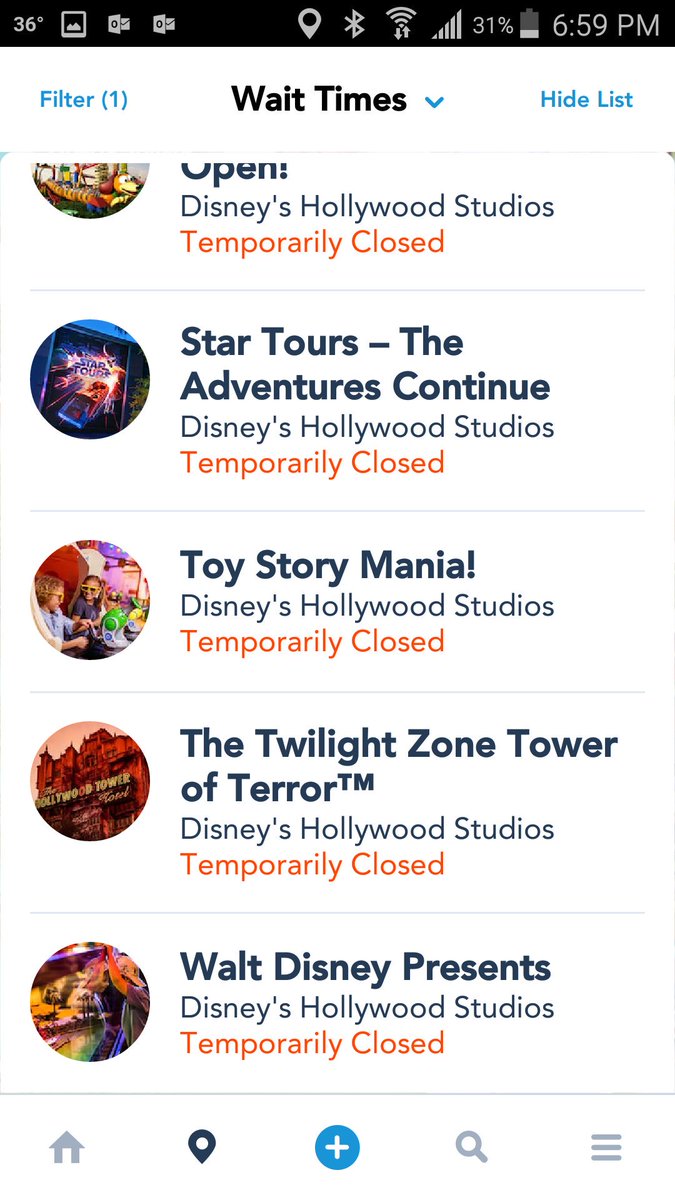 mmarzol's tweet image. Seems Disney Hollywood Studios needs a close for a complete refurbishment. Worst theme park ever @DisneyParks