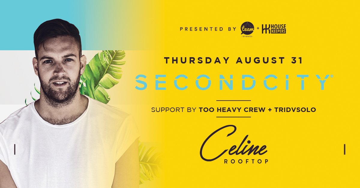 celine_orlando's tweet photo. Can't stop, won't stop! We are very excited to announce @Secondcityuk On The Rooftop 08.31.18! Join us FREE w/ RSVP Tickets, secure yours now!
Doors: 9PM | 18+ | RSVP Tix: https://t.co/TaQz1XBlbf
Table Service: 407.766.3051 https://t.co/MhGjAYkyOa