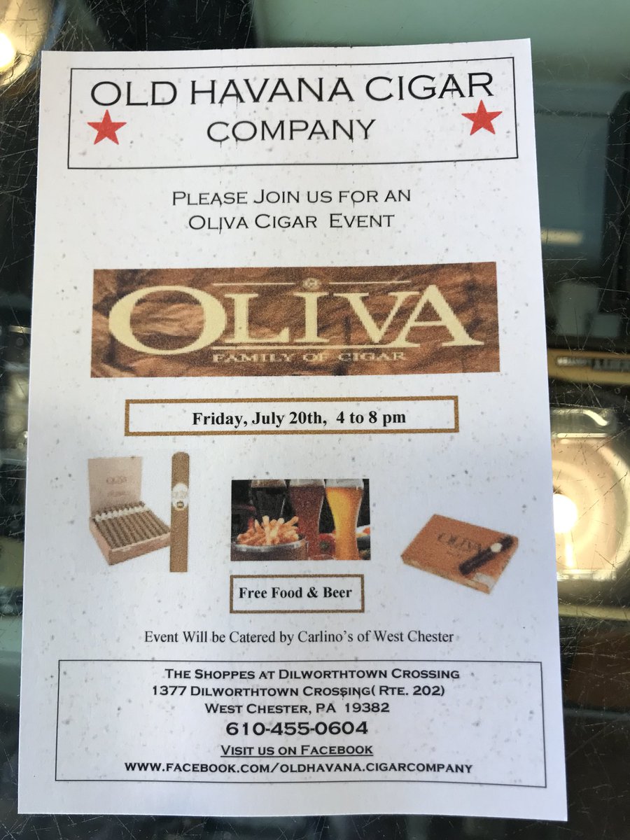 Next event at Old Havana West Chester.