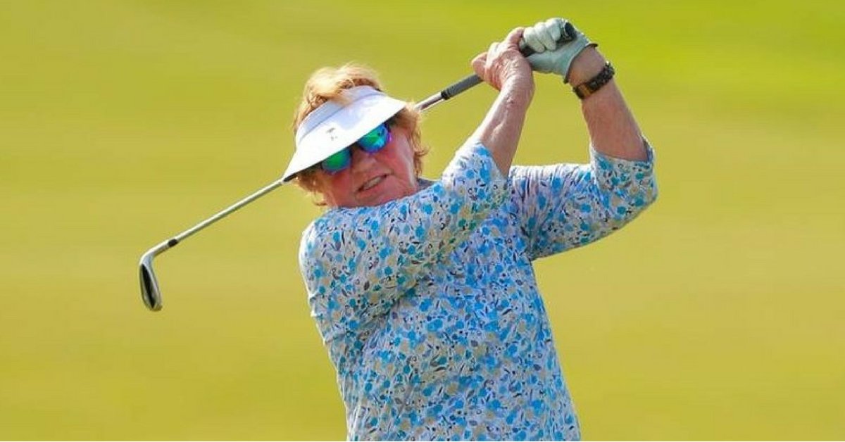 79-year-old JoAnne Carner shoots her age at the U.S. Senior Women's Open, further cementing her legendary career: glfdig.st/8Zn8aFr