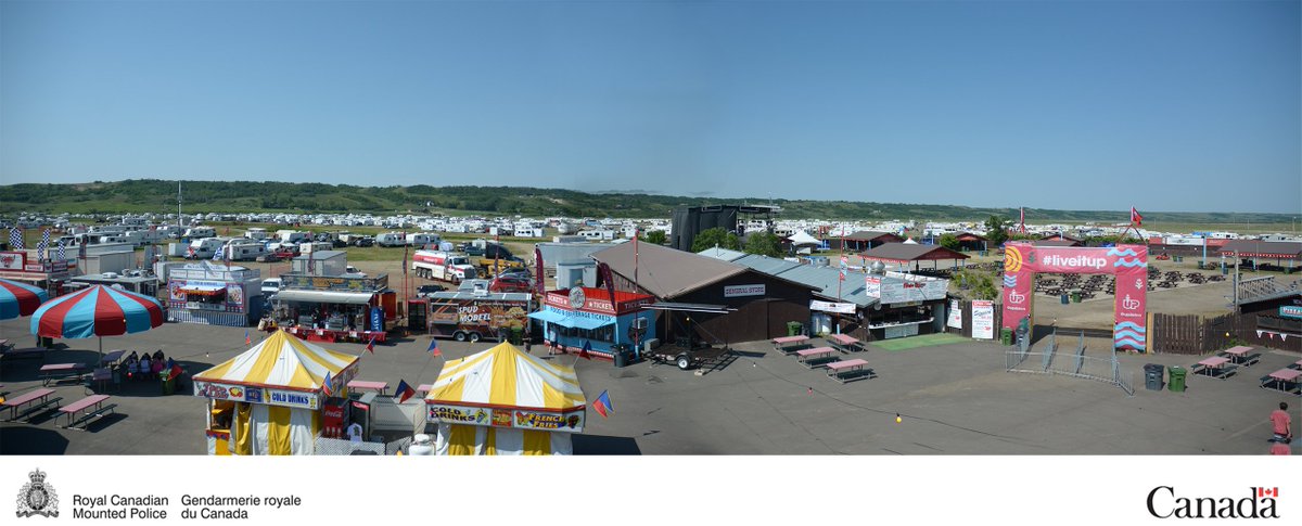 RCMPSK's tweet photo. #Craven is underway! Our members will be patrolling the grounds, as well as the surrounding roads. Everyone be safe this weekend, and if you’re in need of assistance, call 310-RCMP or 911 in an emergency. ^sm https://t.co/vMpgFljGrJ