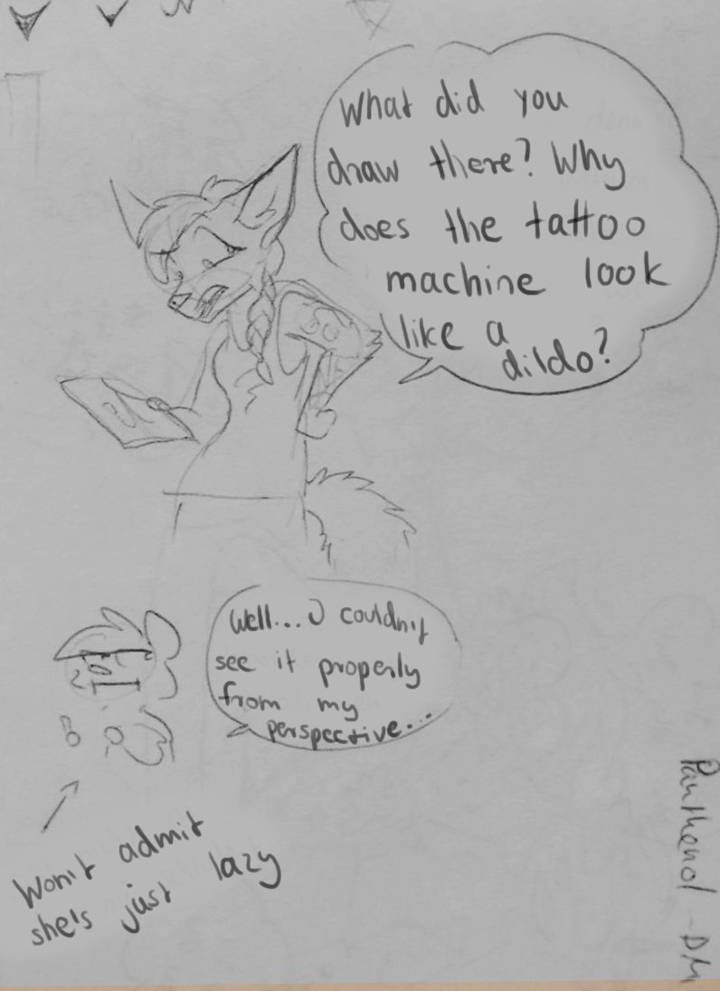 Revaivwra's tweet photo. 21/30 #dailyuploadchallenge
Today i went with @Windmelodie to her tattoo session as emotional support. While @LunakiaDraws was doing her awesome work (go check her stuff out, WOAH!) i had time for some shenanigans in the form of drawings
#tattoo #art #doodle https://t.co/fkjw98Dcos