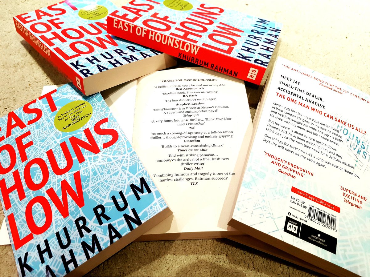KhurrumRahman's tweet photo. @HQstories have done an amazing job with the paperback. Looks so cool! 😎

And Huge Thanks for all the shout-outs and RTs! I felt the love... 

Published today. 

#MeetJay
#Hounslow
#BookReview
#SummerReading https://t.co/kCcb4faFN3