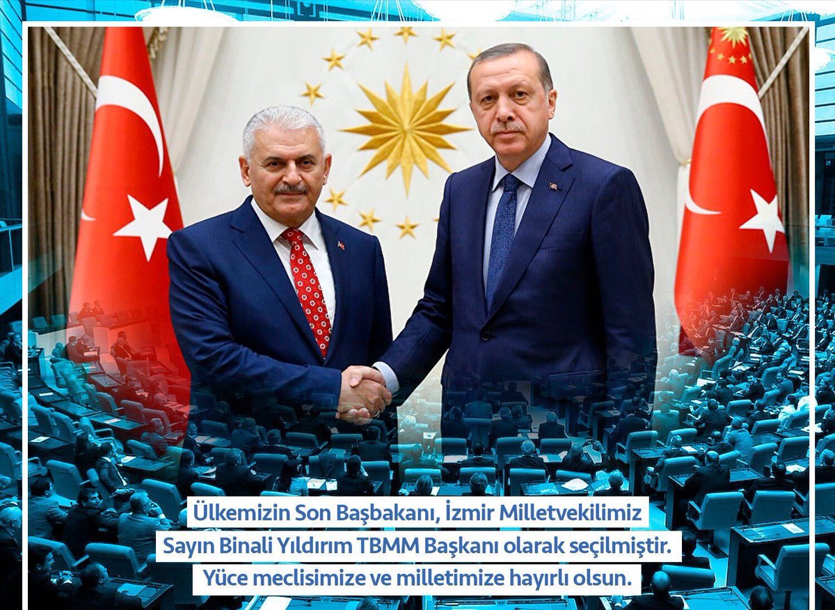 cib_cidde's tweet photo. Yeni dönemin ilk #TBMM Başkanı olarak seçilen Sn Binali Yıldırım’ı tebrik ediyorum. Bu görevinin de hakkını layıkıyla verecektir. Rabbim her daim hayırlı hizmetler yapmayı nasip etsin.
@BA_Yildirim https://t.co/gEJayXlUPI
