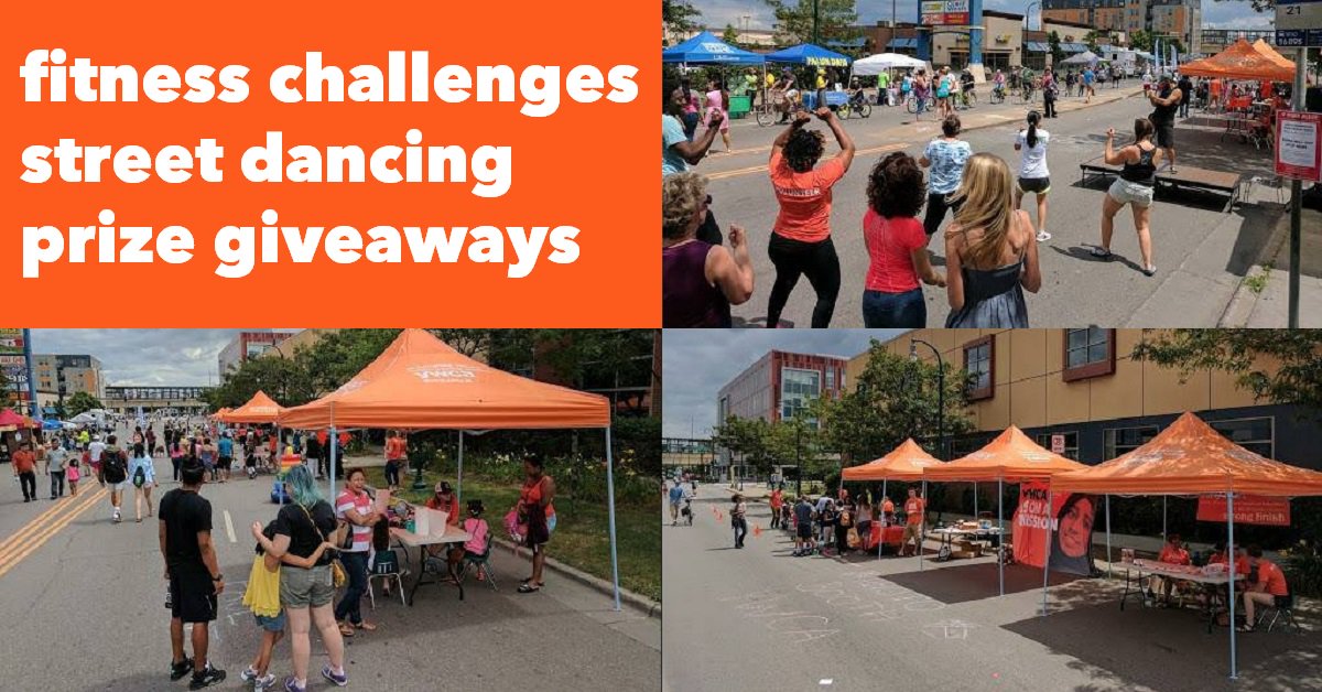 YWCAMinneapolis's tweet photo. Join us outside on Sunday, July 22 as we celebrate @OpenStreetsMPLS Lake+Minnehaha at YWCA Midtown. All ages welcome - free activities for children and adults all day. https://t.co/8VVn7ksOYv https://t.co/zHe5tKx5Sz
