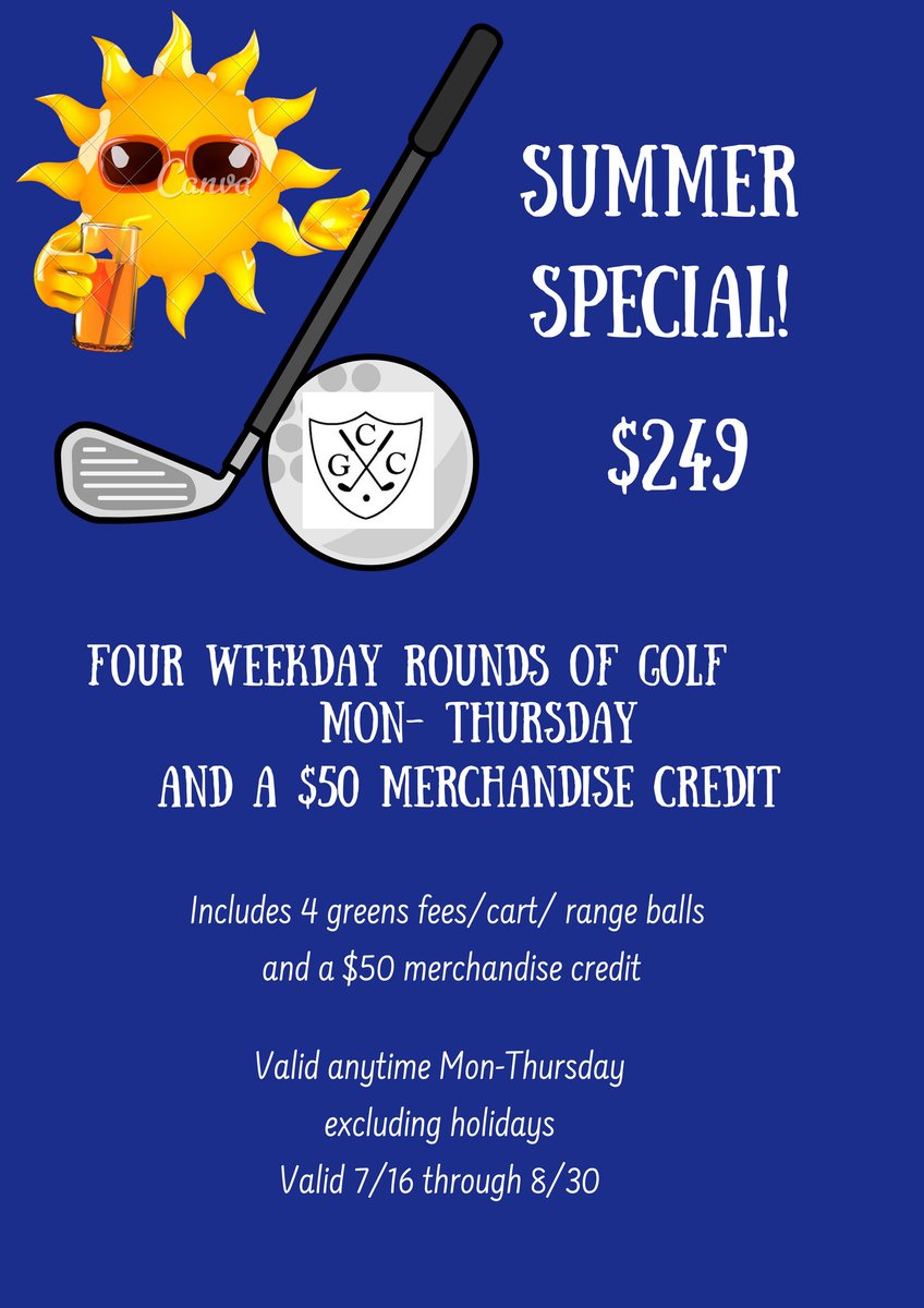 Centennial Golf Club (@centennialgolf) on Twitter photo Don't miss <a href="/CentennialGolf/">Centennial Golf Club</a> Summer Special! Click on golfrev.com/go/?offer=2292 today! Don't miss <a href="/CentennialGolf/">Centennial Golf Club</a> Summer Special! Click on golfrev.com/go/?offer=2292 today!