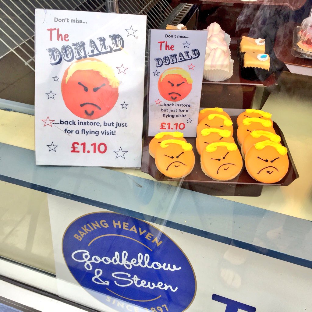 For sale in #Morningside #Edinburgh this morning #trump