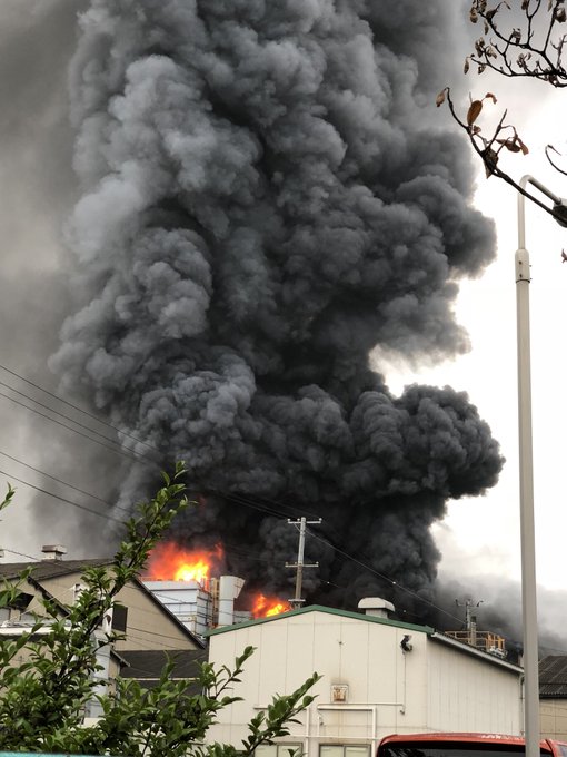 火事 福島市笹木野字天竺田付近 笹木野駅近くの福島製鋼で大きな火災 まとめダネ 火事 福島市笹木野字天竺田付近 笹木野駅近くの福島製鋼で大きな火災 まとめダネ