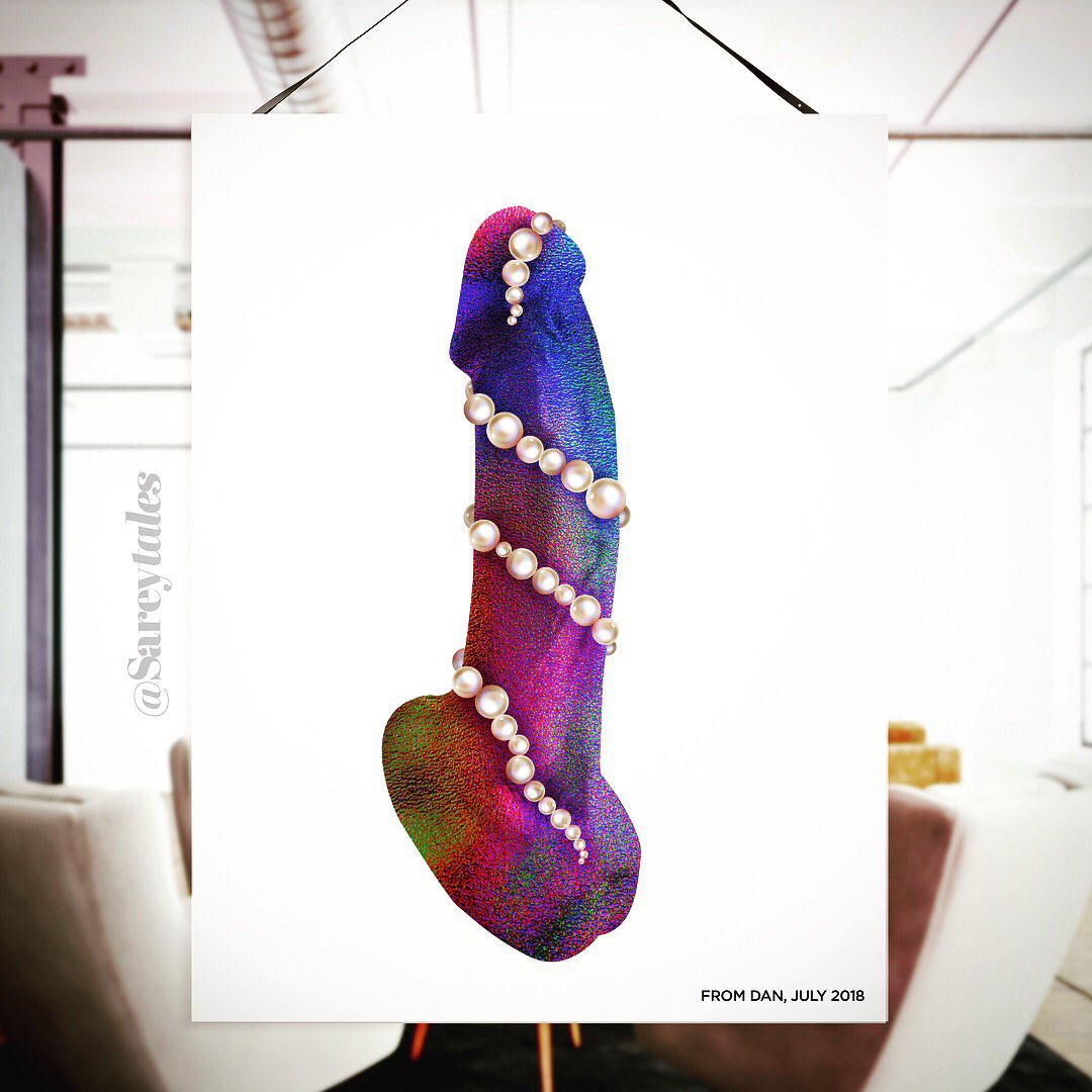 sareytales's tweet photo. #UDPproject Installation #3: “From Richard” 🍆❌🖤 #conceptart #collaboration #dicksintheD #eroticart #sculpturaldicks #theartofonlinedating #sareytales 
#onlinedating #unsoliciteddickpics #popart #abstractart #datingindetroit #dicks #pearls #feminist #feminism #feministart https://t.co/SVyUGOYRxl