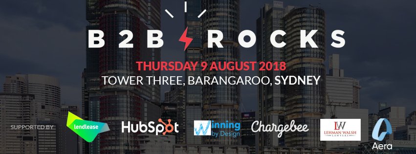 B2B_Rocks's tweet photo. [#B2BRocksSydney]
Only 2 days left to #buy your early bird #ticket with $50 off the price! > get your ticket here: https://t.co/3eYXSc9Jg1 - Offer limited to 50 tickets so better hurry up! 
#SaaS #B2B #networking #conference #startups #investors https://t.co/oR8Iy5ZEuk