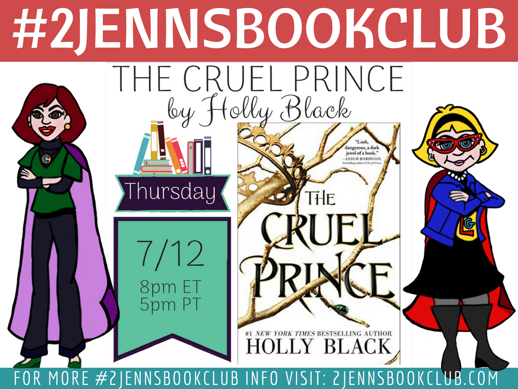 jenniferlagarde's tweet photo. Let's do this, y'all! Join ME and @candidlibrarian in just 15 minutes for tonight's #2jennsbookclub where we'll be discussing @hollyblack's The Cruel Prince! See you at 5pmPT/8pmET! #cantwait #soexcited #ilovedthisbook #bookaday #booklove #yalit #yearofYA https://t.co/n7OMGNi6xn