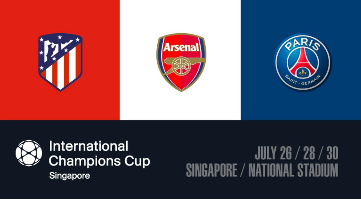 ThatSohailGuy's tweet image. [⚠ GIVEAWAY ⚠] Thanks to @icc_sg, I'll be giving away 2 pairs of training passes for each club participating in #ICCSG ( @Arsenal, @PSG_English &amp;amp; @Atleti).

Simply give this tweet a RT and stand a chance to catch your favourite team in action on the training ground! ⚽
