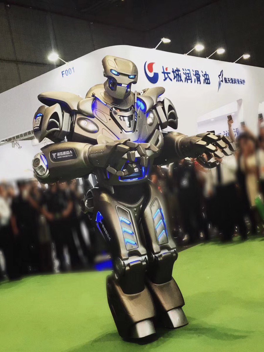 <a href="/SinopecLube/">Sinopec Lubricants</a>  on the 7th China International Robot Show😀<a href="/SinopecNews/">Sinopec</a>