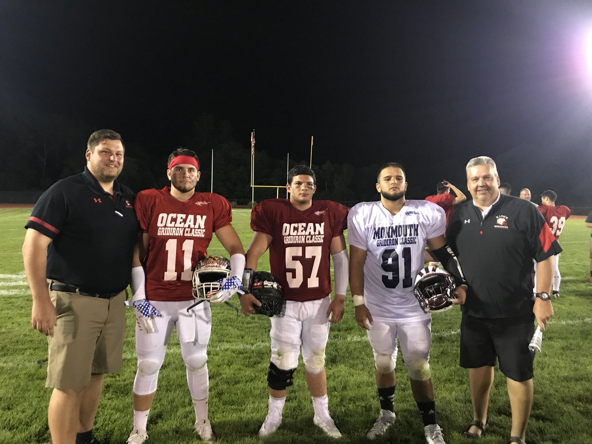 It was a great night watching these incoming Monarchs COMPETE in the 41st ALL SHORE CLASSIC. @BrickCoachZ @gabefattizzi @PtBoroFootball @bigdogjkaye4 @karycinski64 #ItIsAJerseyThingAtKings #JerseyShore #ShoreConference