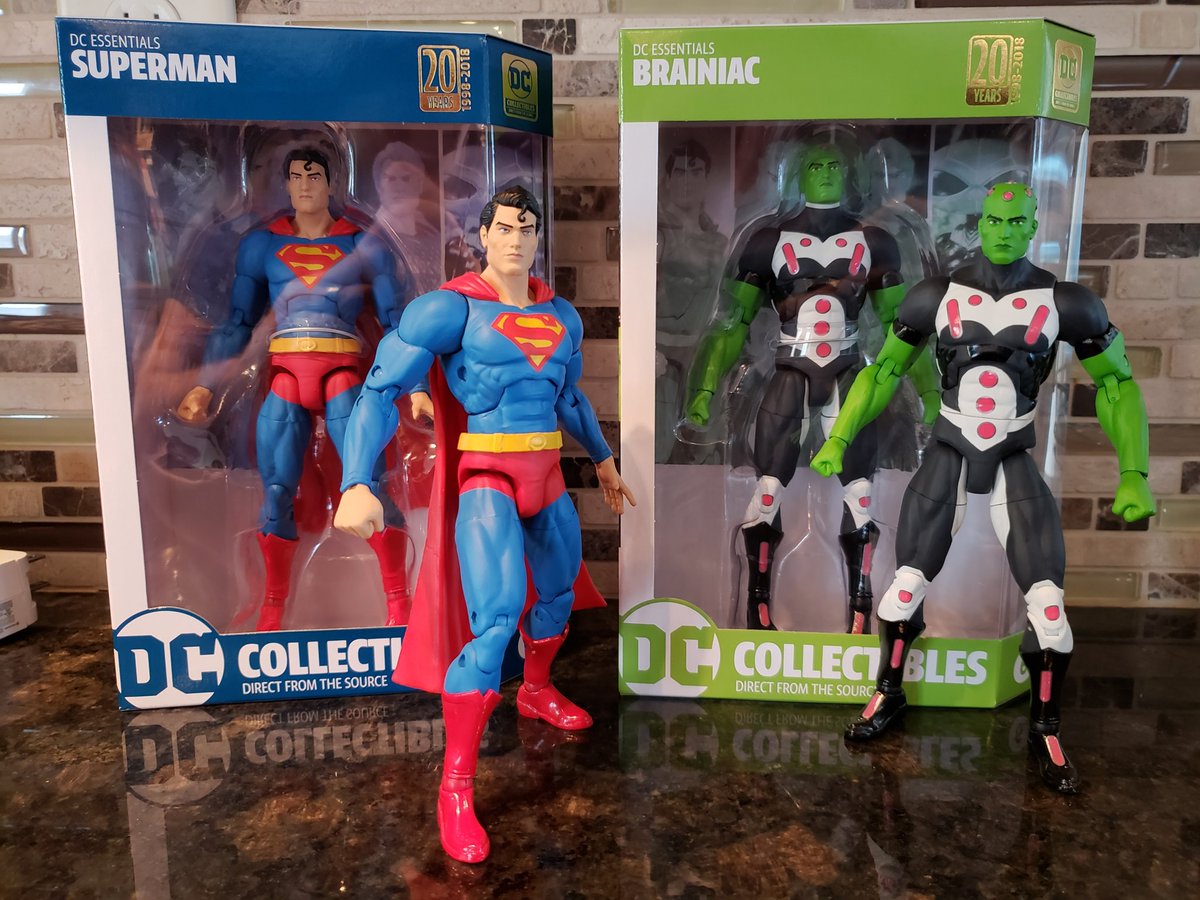 2018 BRAINIAC action figure DC Essentials DC Collectibles New