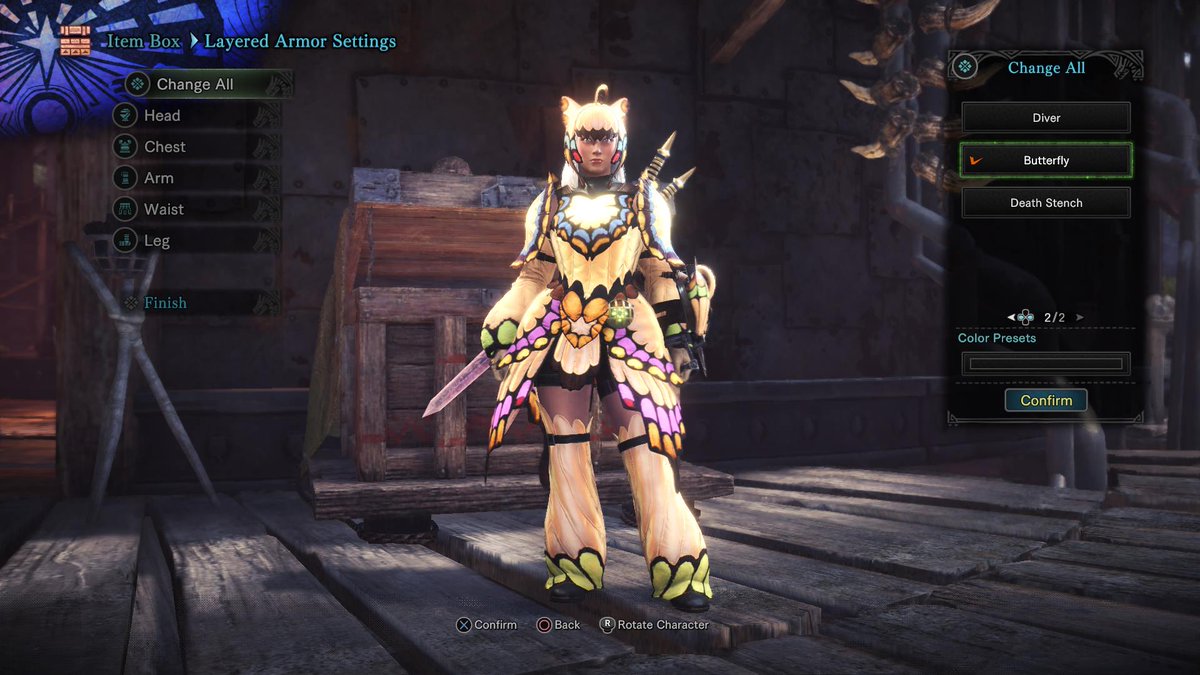 Download Toro On Twitter Nope It S The Original Butterfly Armor Set Design