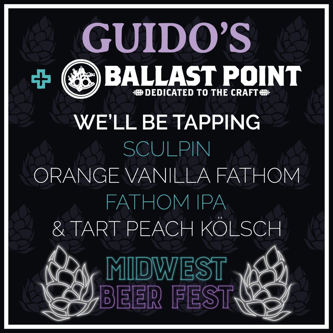 ‼️This Saturday <a href="/CowboyMonkey1/">Cowboy Monkey</a> will be hosting their 3rd annual Midwest Beer Fest 🍺🤗🍻
•
We are proud to be serving <a href="/BallastPoint/">Ballast Point Beer</a> beer! Stop by for a beer.. or two 😝

#midwestbeerfest2018 #mwbf2018 #ballastpoint #beer #chambana #downtownchampaign #champaignil