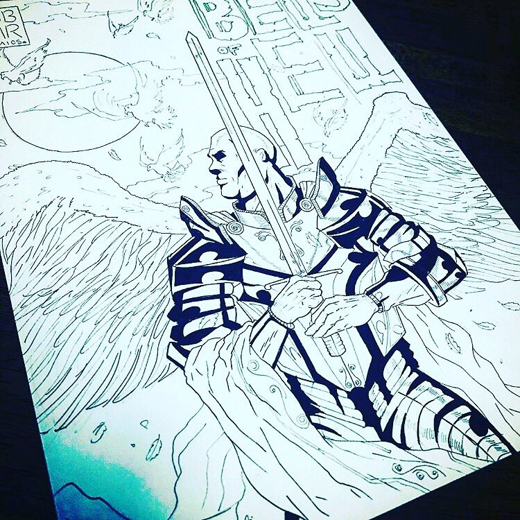 GroupComics's tweet image. Live on Kickstarter! The Bells of Hell. #horror #art #archangel #angel #michael #tweet #kickstarter