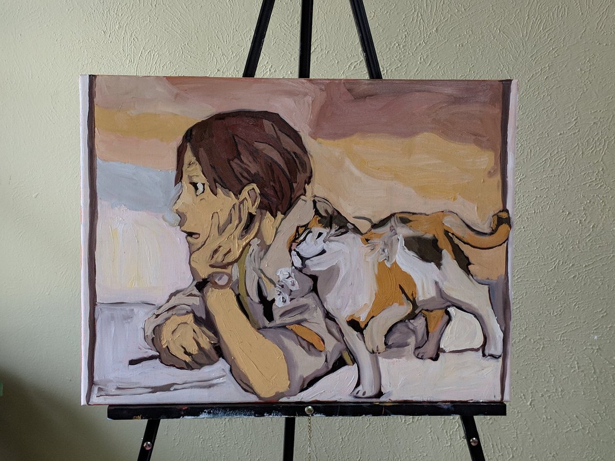 Painted a thing. Hatano Joker Game #fanart
#painting