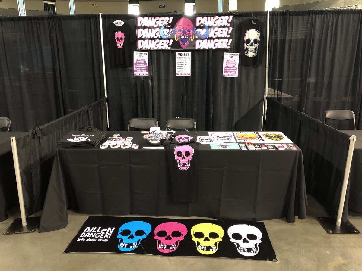 DillenDanger's tweet photo. I'll put the finishing touches on it tomorrow, but for now we'll call it good. #ocomicon #ocon2018 #omahacomiccon https://t.co/tGTJRfHW6l