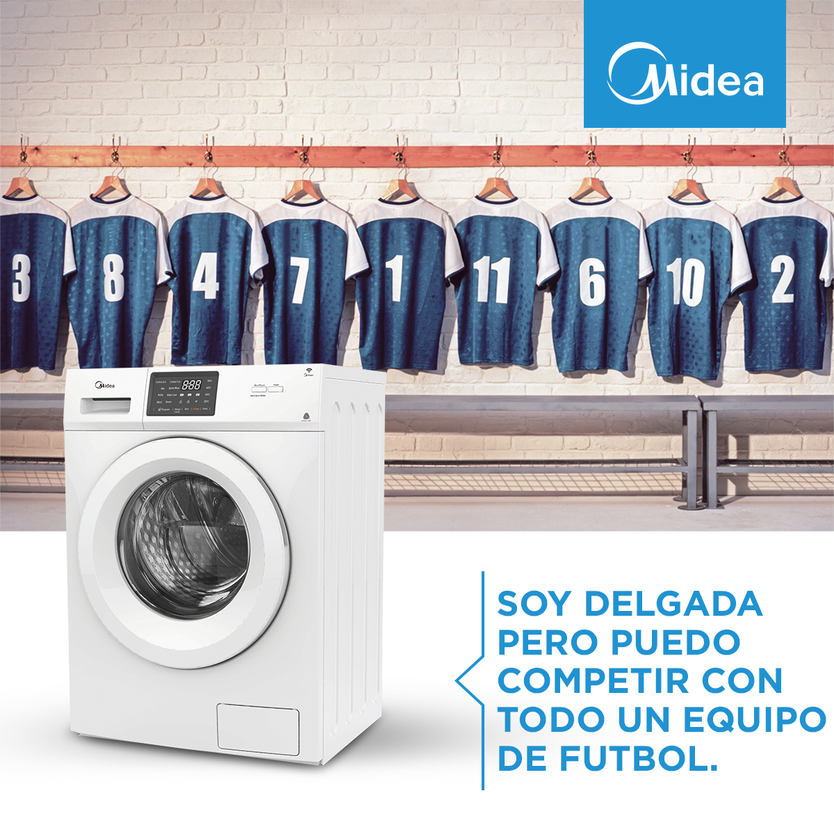 midea_mexico's tweet photo. Soy el jugador estrella más delgado en tu cuarto de lavado. ¡Conóceme! 👉 https://t.co/7Fm0XjVSkf #Midea #Lavadora #delgadaperofuerte💪🏽 https://t.co/ziVi0Ikbts