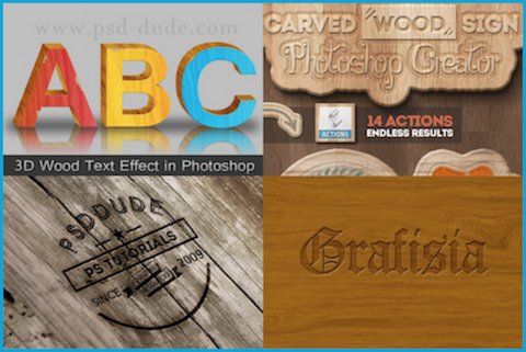 Markzware's tweet image. #Photoshop_Tutorials: #Wood_Text. #PSDDude @psddude shares examples of wood #text_effects created in #Adobe #Photoshop, including #text #effects with wood #textures, #rustic wood, burnt wood, carved wood, #painted wood, and so on. buff.ly/2KM1cHs