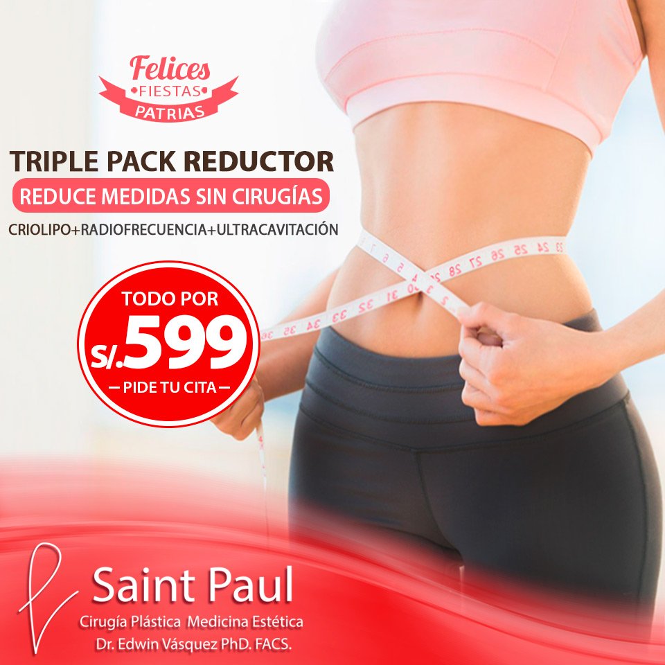CapilarCenter's tweet image. ▶️Triple Pack Reductor #incluye:
✅1 sesión de Criolipolisis 
✅1 sesión de Ultracavitación 
✅1 tratamiento #reafirmante con Radiofrecuencia
 🚨TODO por S/.599 antes  ̶S̶/̶.̶1̶,̶0̶0̶0̶ 🚨