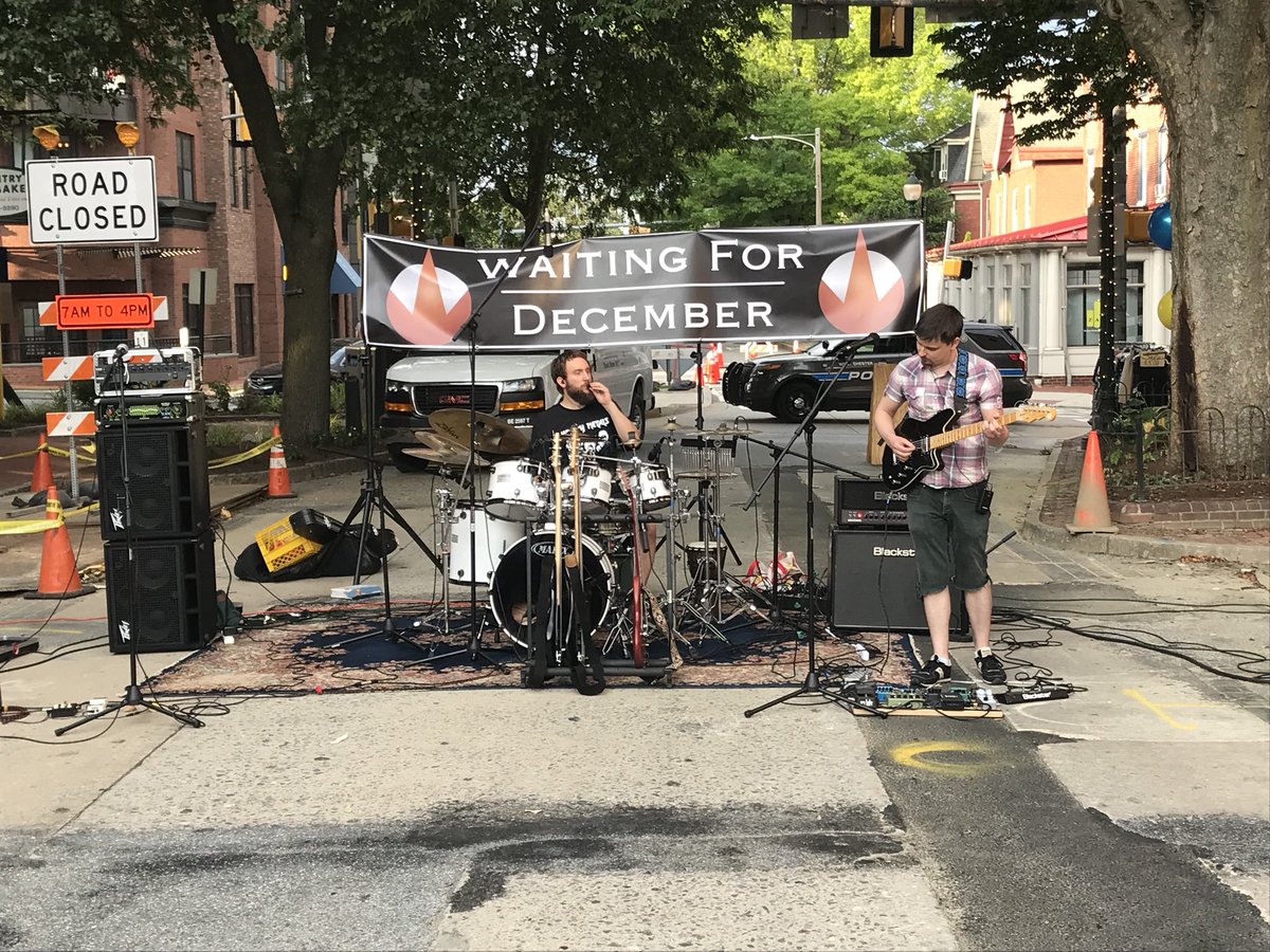 Waiting for December is live at Swingin’ Summer Thursday