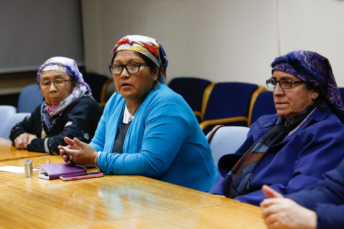 Experiencias de producción de huevo azul y una invitación a su gran trafkintu (ceremonia de intercambio de semillas) de agosto, trajeron comunidades huilliches del Cacicado de Rio Negro -Osorno-, junto al equipo técnico  #PDTI, al director nacional de #INDAP <a href="/crecondo/">Carlos Recondo</a>