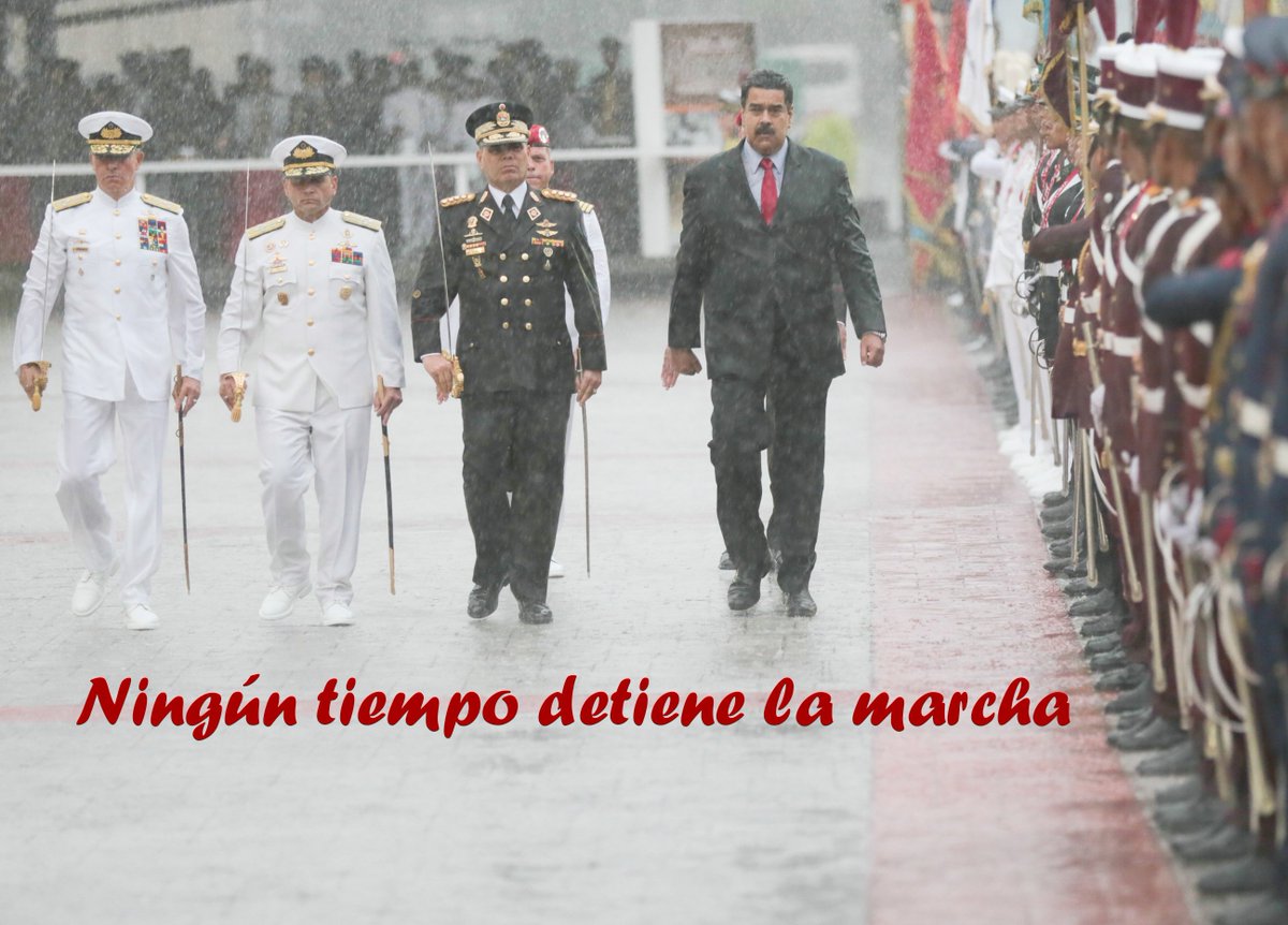 tmaniglia's tweet photo. Cuando la imagen lo dice todo....
@NicolasMaduro está decidido, nosotros también; contra viento y marea ¡AVANZAMOS! y nada nos detendrá https://t.co/wOQRYR5Efe