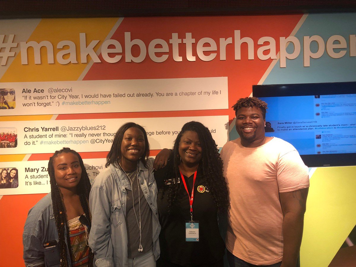 drcushinberry's tweet image. Members of my team were thrilled to have the chance to visit @CityYear HQ in #Boston. We are ready to have a phenomenal year at @CityYearMemphis! #makebetterhappen @CYLearning