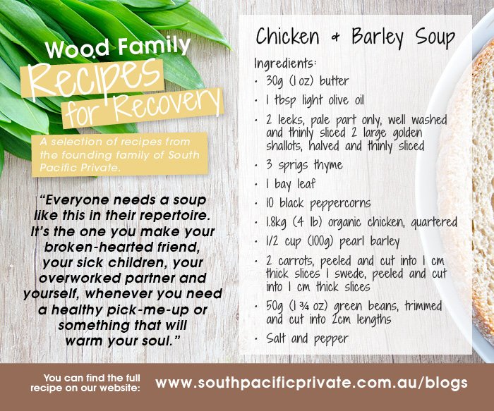 SPPrivate_'s tweet photo. A Winter Warmer - Recipe for Recovery | South Pacific Private https://t.co/fkyVQLAYb3
#recipe #healthyeating #soup #souprecipe #eatforrecovery #recoveryintherealworld https://t.co/D1u0HITZNy