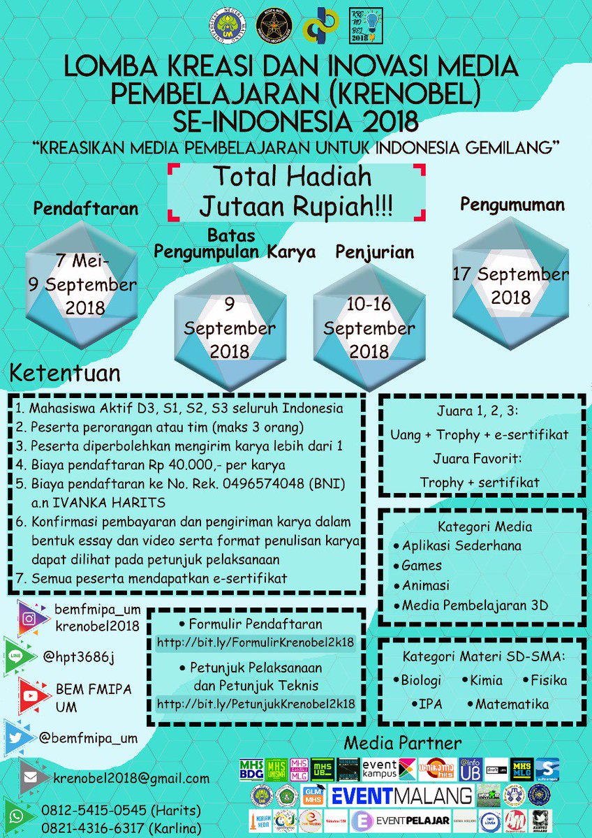 Ikuti Lomba Kreasi dan Media Pembelajaran Nasional 2018
sultranesia.com/2018/07/ikuti-…