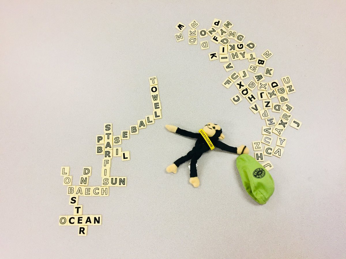 NovaMiddleTalks's tweet photo. Learning continues during #ESY ! Ss in @cinq1971 βs class at VNMS @wmsri enjoy using #PairsInPears by @bananagrams to form & link summer words before putting them in complete sentences, a favorite speech/language activity! #BeSHiRI #wedspeech #GoNovans #SLP @GranatoVNMS @RIDeptEd https://t.co/WdrQlH5ltF