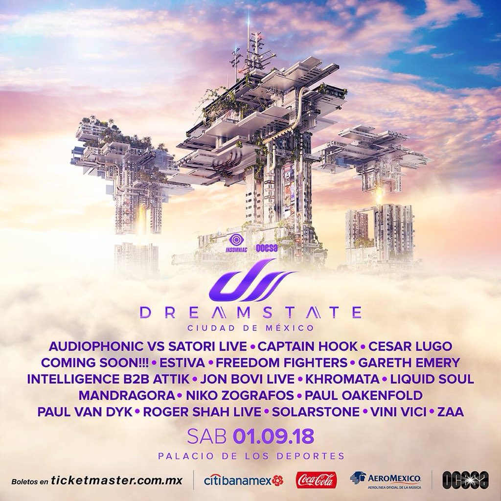 Sound_mx's tweet photo. Se viene con todo @DreamstateMEX en Septiembre! 💯🔥 https://t.co/csn4oGkom6