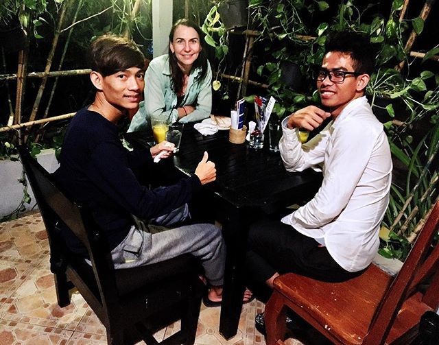 GCCambodia's tweet photo. These are two of the most impressive, thoughtful, self -motivated young men. 
Phearum and Piseth both just graduated from our University 👨🏼‍🎓Program, are employed full time in their fields of study and as of a few weeks ago are living on their own af… https://t.co/g7mgechzYR https://t.co/cN7S5kFUnb