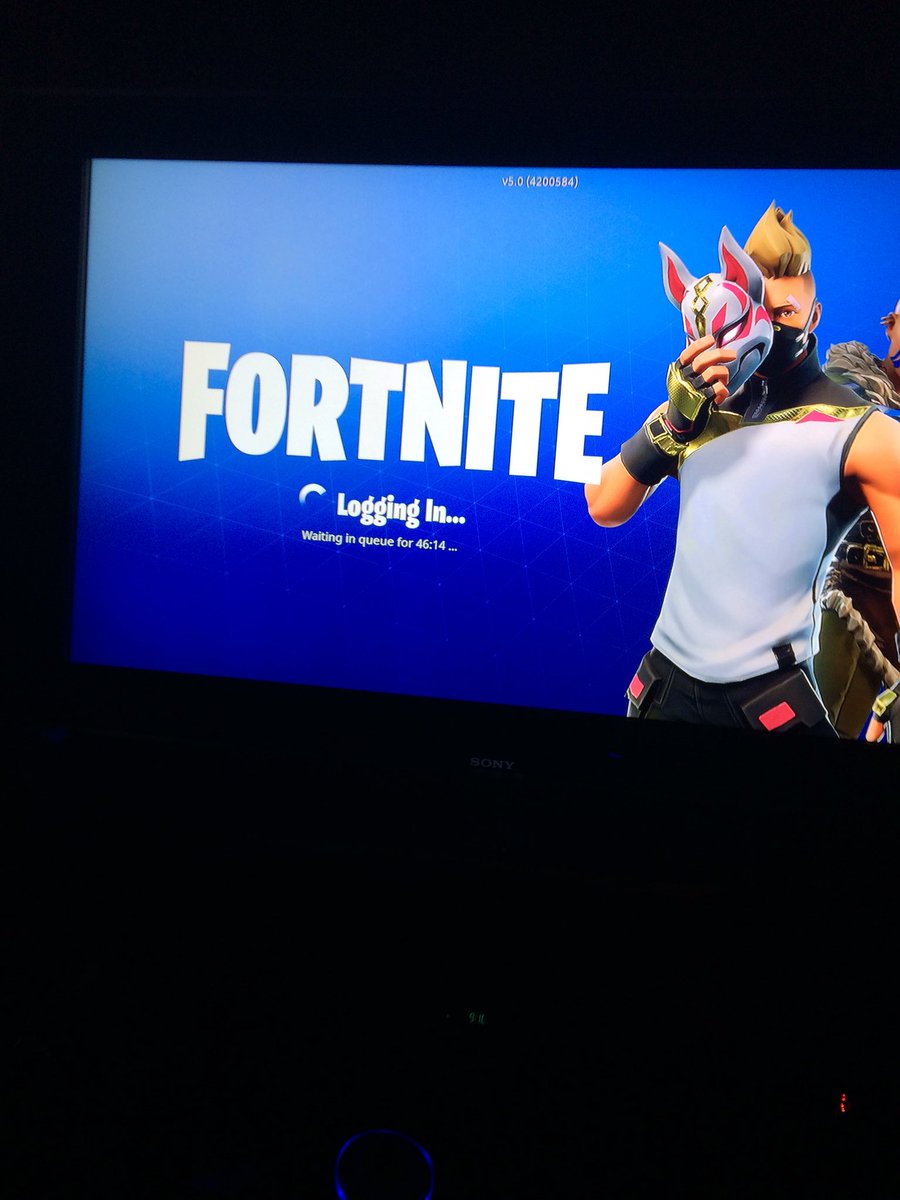 Matt Mayer On Twitter Davethier After Waiting Through A 20 Min - davethier after waiting through a 20 min queue fortnite couldnt authenticate on ps4 restarted and now have a 60 min queue guessing the problem ain t