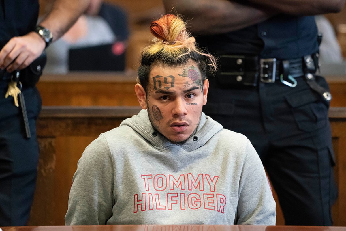 6ix9ine tommy hilfiger sweater