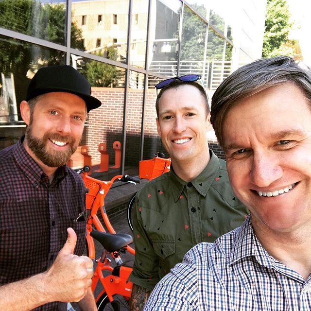 Got to be a part of the team that launched free bike sharing service to Portland State students today!  Here I am with Tom from BIKETOWN PDX and Clint from PSU who were also part of the team. Being part of projects like this is what makes Portland State … ift.tt/2Lerf6t