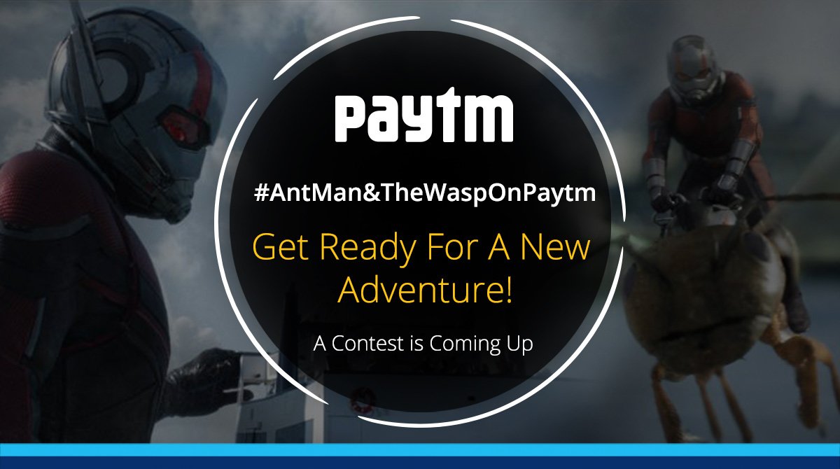 carebydistrict's tweet photo. #ContestAlert: Follow and RT @PaytmTickets to enter the contest. #AntManAndWaspOnPaytm https://t.co/dkdcB0aRCQ https://t.co/DVSK231R6H