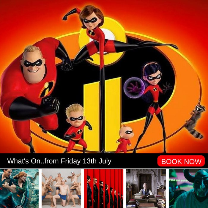 PictureHouseUck's tweet image. So there's no football but there are films.  Here's what's showing from Friday 13th. #incredibles2 #FirstPurge #swimmingwithmen #jurassicworld #oceans8 #TheBookShop 
buff.ly/2FLfn9h