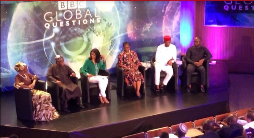 SkinMic's tweet image. BBC Global Questions Records Debate in Lagos Nigeria iwonpopular.com.ng/bbc-global-que…