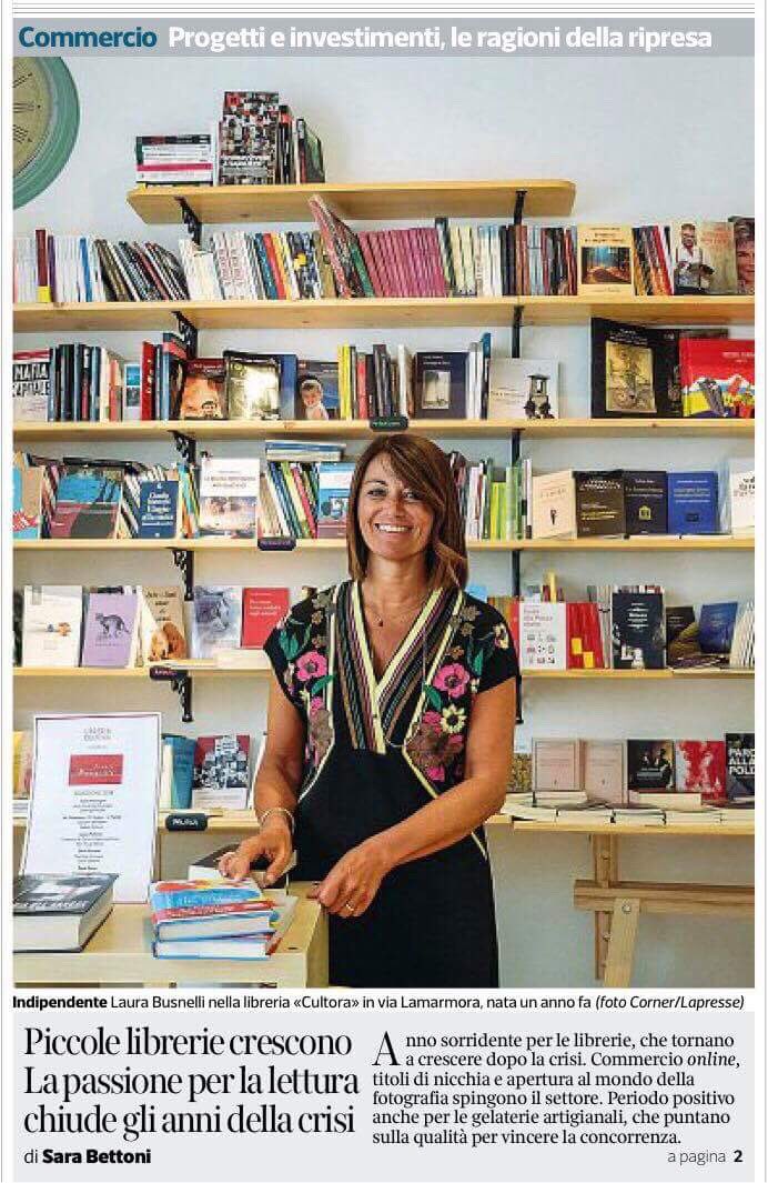 laurabusn's tweet photo. “Ora il mio compito è aiutare i libri a trovare i lettori.”
(auto-cit.) ❤️
Oggi sul @corrieremilano https://t.co/oFSoM7Y4BM