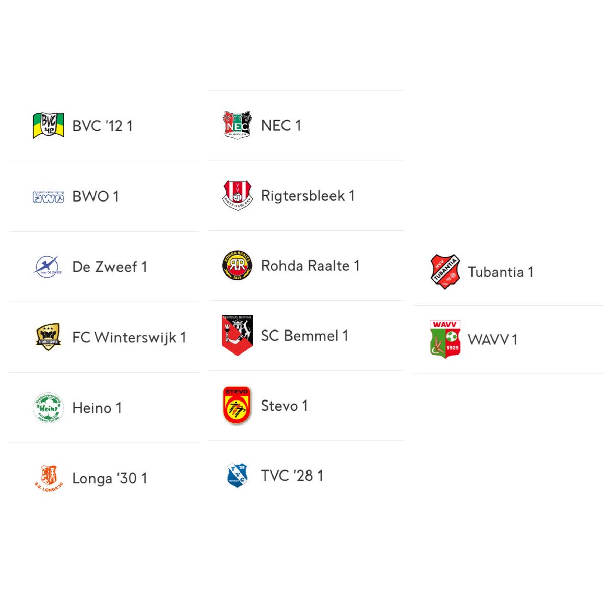 RKSV De Zweef on Twitter 