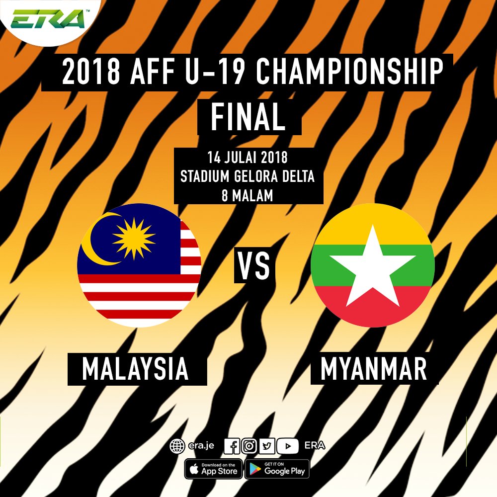 Malam ini, Final AFF U19 Championship, jam 8 malam!
.
Malaysia vs Myanmar
.
Semoga kejayaan milik kita! Good luck #HarimauMalaya! 🐯🐯🐯
.
#affu19championship #affu19 #aseanfootball