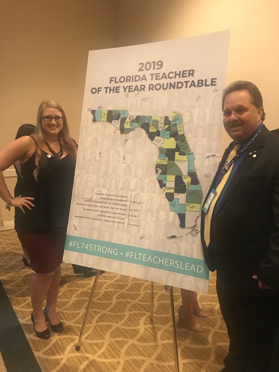 Such a fantastic evening celebrating some of the most wonderful educators at the Commissioner’s Reception. 
#FL74Stong #FLTeacherLead