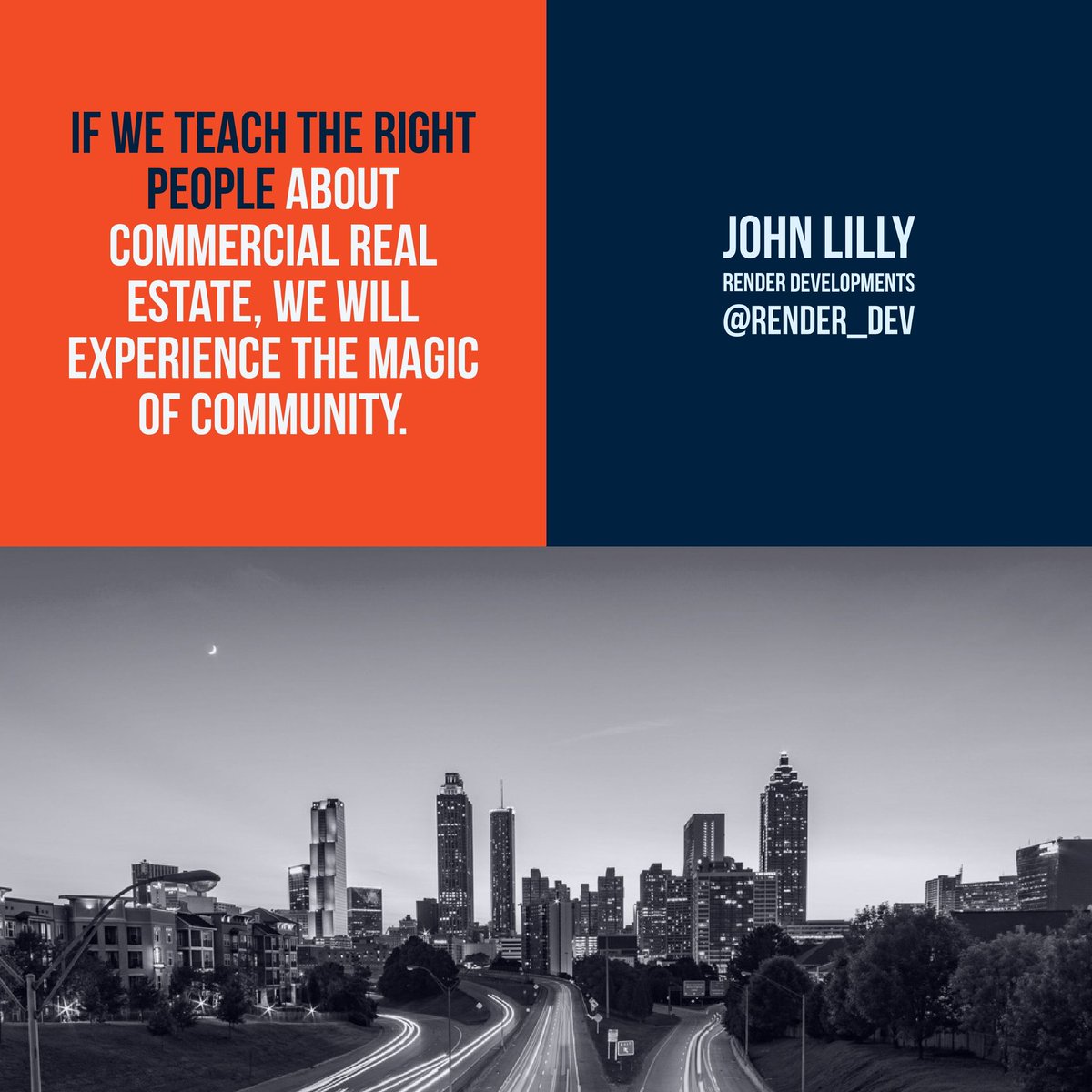 render_dev's tweet image. We are excited for the future of building. Automation and sustainability are within reach. In fact, they&apos;re already here.

#video #marketing #drone #cre #commercial #real #estate