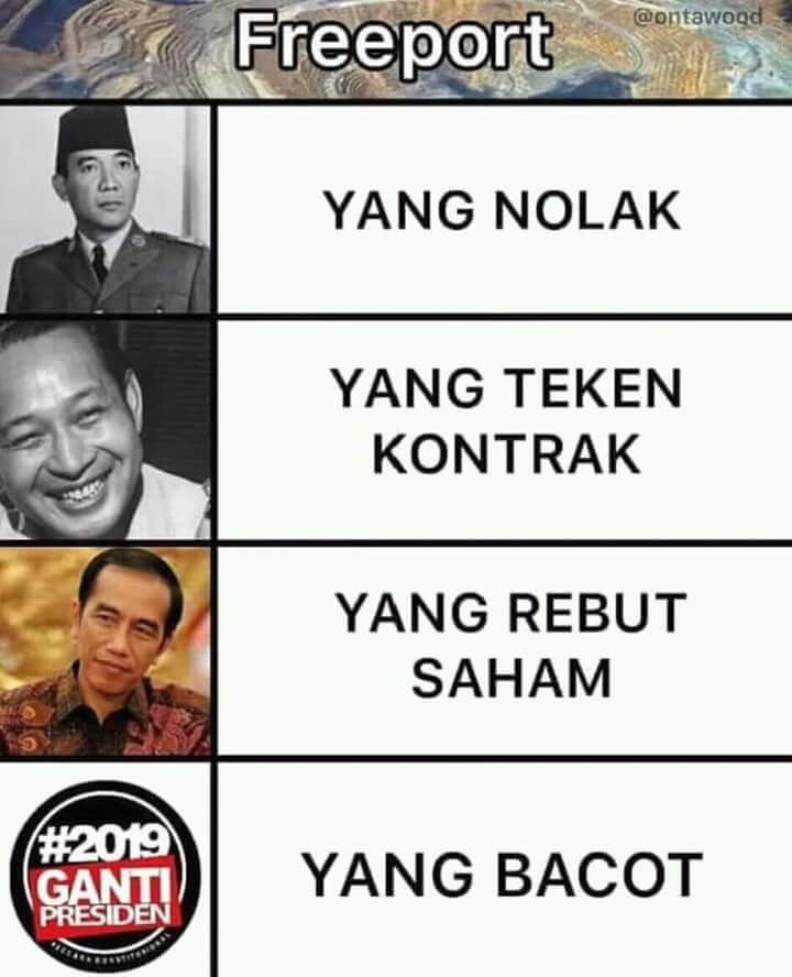 bringas3006's tweet photo. #FreeportMilikIndonesia 
#IndonesiaKuasaiFreeport 
#2019TetapJokowi 
#Freeport51 
#FreeportPunyaOrangIndonesia
#2019PilihJokowi https://t.co/vfgQoQxJPC